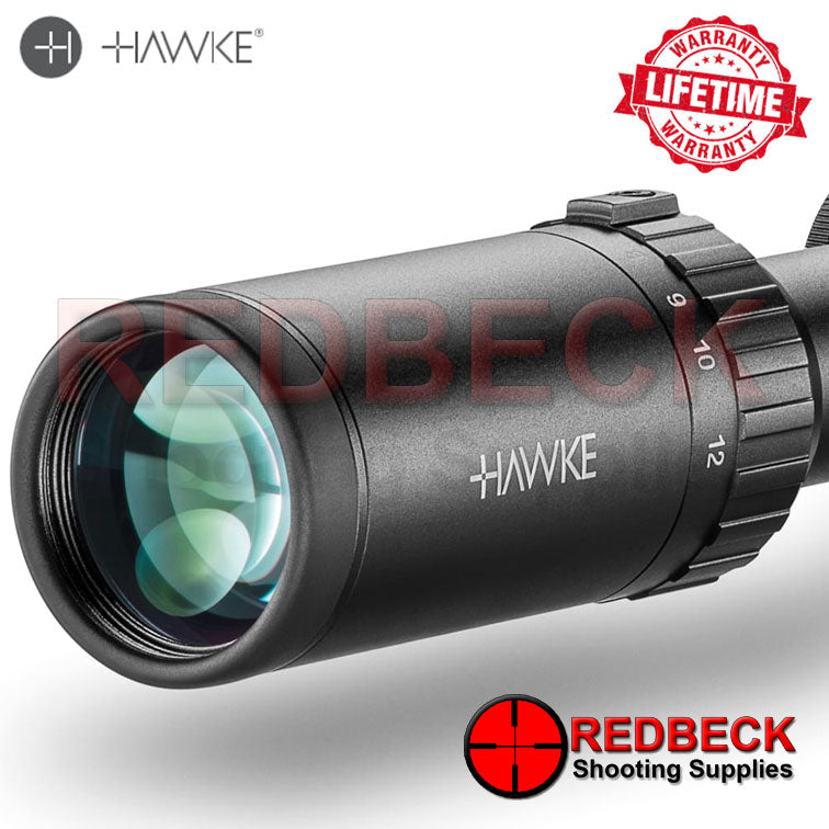 Hawke Vantage 4-12×40 AO Rimfire .22 WMR scope