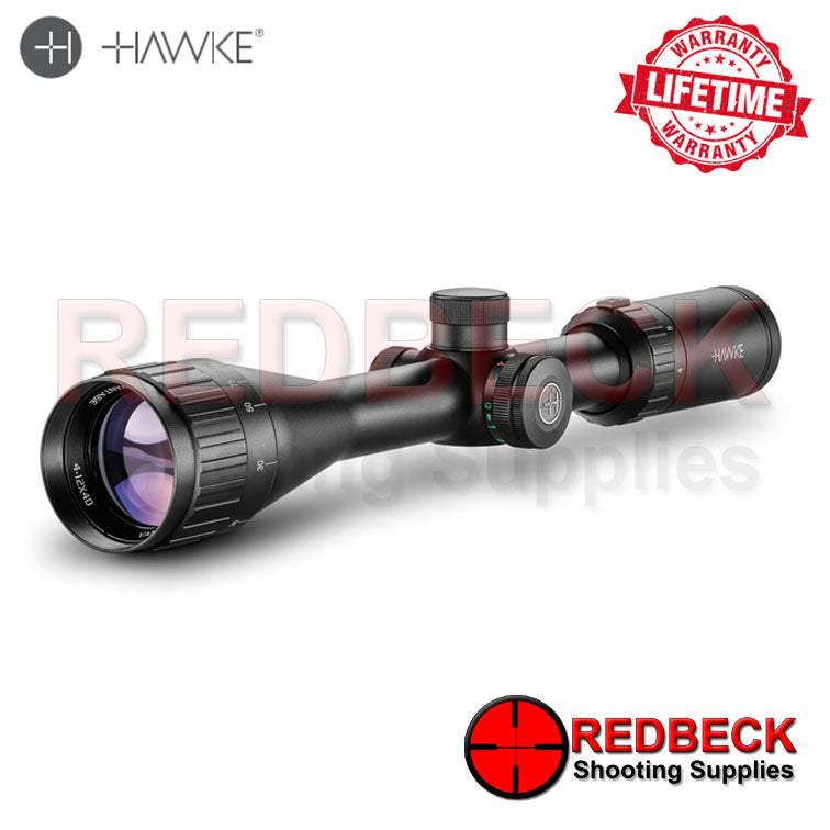Hawke Vantage 4-12×40 AO Rimfire .22 WMR scope