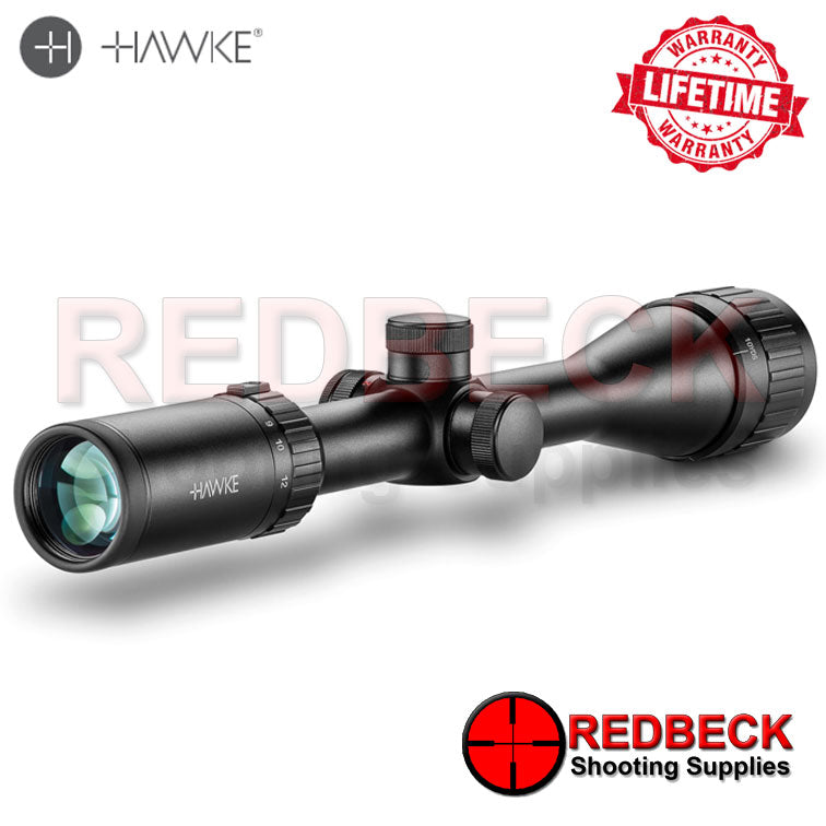 Hawke Vantage 4-12×40 AO Rimfire .22 WMR scope