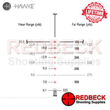 Hawke Vantage 4-12×40 AO Rimfire .22 WMR scope
