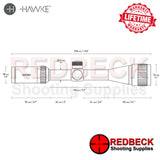 Hawke Vantage 4-12×40 AO Rimfire .22 WMR scope