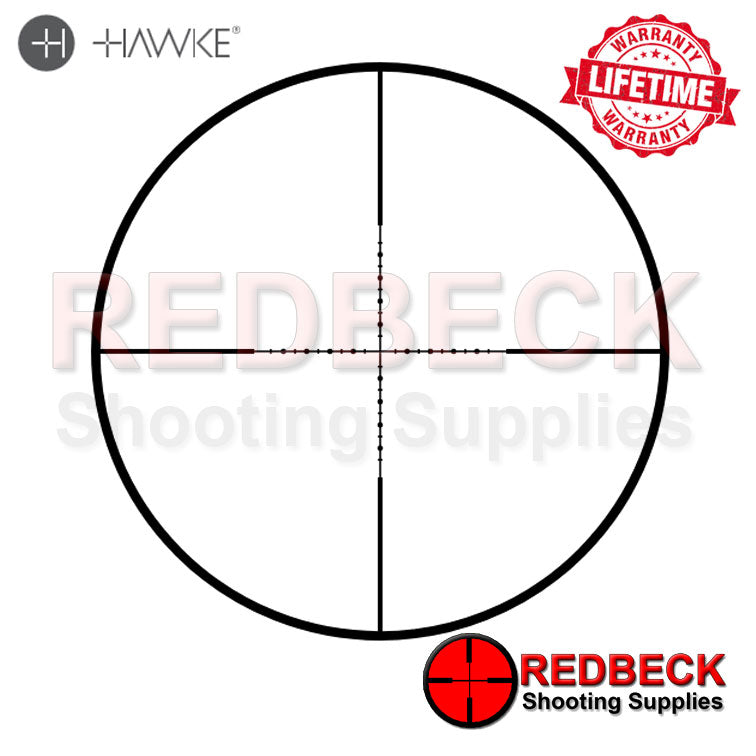 Hawke Vantage SF 3-12×44 ½ Mil Dot scope