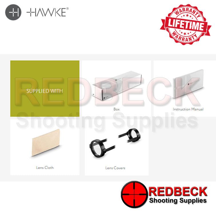 Hawke Vantage SF 3-12×44 ½ Mil Dot scope