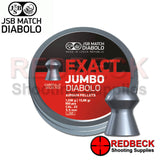 JSB EXACT JUMBO DIABOLO AIRGUN PELLETS .22