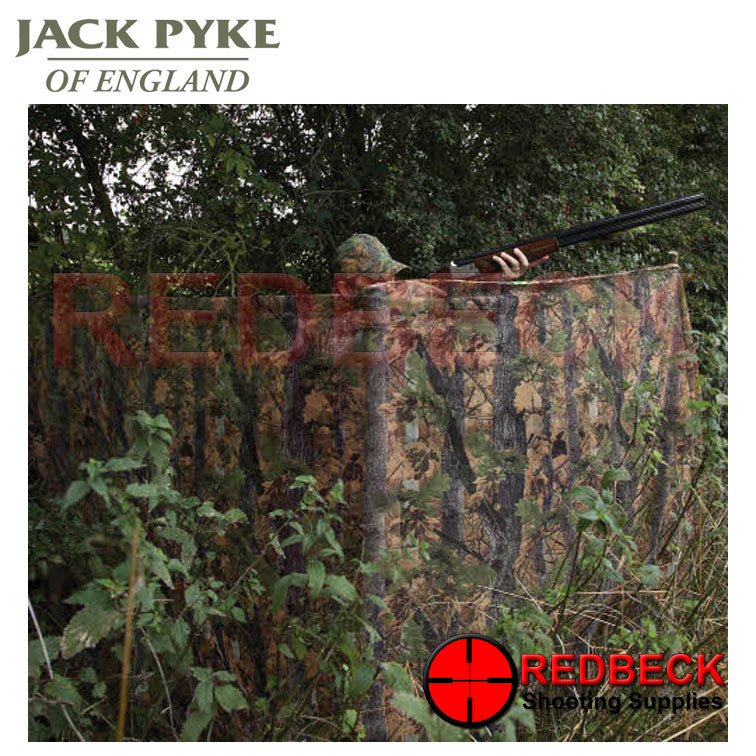 Jack Pyke Clearview Camo Hide Net 4 x 1.5m – Redbeck Shooting Supplies