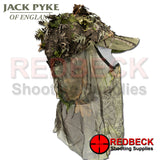 Jack Pyke LLCS Camo Baseball Cap with Camo Face Veil
