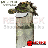 Jack Pyke LLCS Camo Baseball Cap with Camo Face Veil
