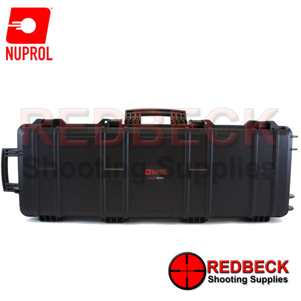 Nuprol LARGE Air Rifle Hard Case, Tactical Rifle Case Pick and Pluck Foam 109cm