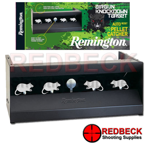 Remington Gallery Reset Magnetic Rat Airgun and Air Rifle Target