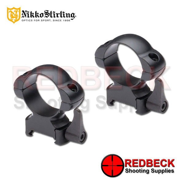 STEEL-LOK Quick release lever steel mounts for scopes with 30mm diameter tubes Weaver Mounts High