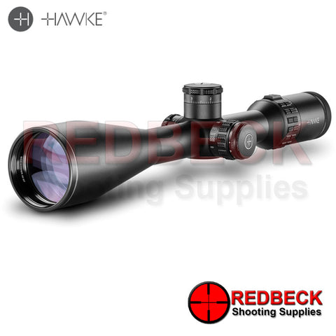 Hawke Sidewinder 4.5-14x44 SF 10x ½ Mil Dot Scope System H5