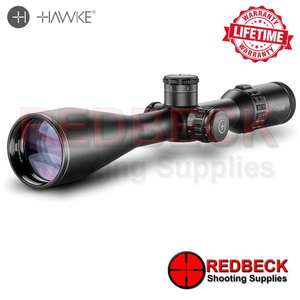 Hawke Sidewinder 8-32×56 20x ½ Mil Dot Scope System H5