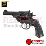 Webley MK6 MKVI Pellet Firing Service Revolver 4" Black