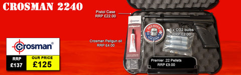 Crosman 2240 Starter Kit Package Deal